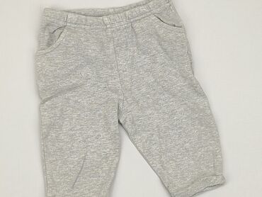 legginsy dla dziewczynki hm: Sweatpants, 0-3 months, condition - Very good