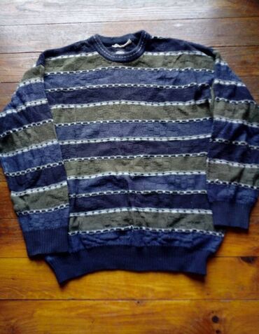 jakna kaput muska: Sweater, 2XL (EU 56), color - Blue