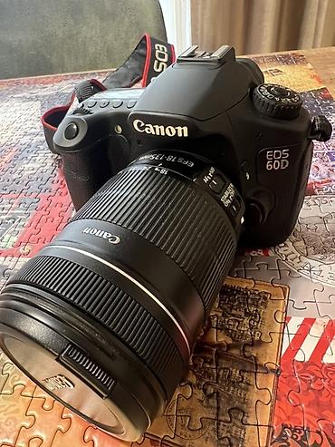 canon 60d: Canon EOS 60D DSLR fotoaparat seti - Korpus: Canon EOS 60D — 1