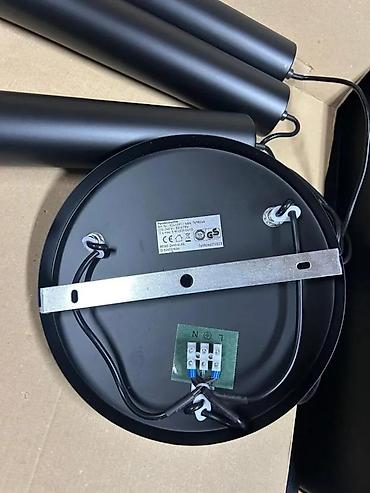 Stilski lusteri: Visilica sa tri cilindra – moderni luster - Dizajn: minimalistička — 8