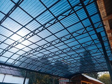 Навесы: Навес, Арочный, Металл, Поликарбонат — 7