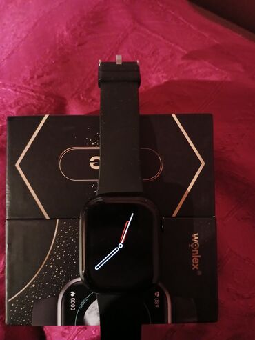 Smart saatlar: İşlənmiş, Smart saat, Wonlex, Sensor ekran, rəng - Qara — 5