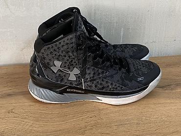 armour: Мужские кроссовки, 39, Under Armour, Б/у, цвет - Черный, Самовывоз, Платная доставка — 2