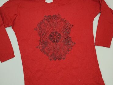 czerwone bluzki koronkowe: Bluzka Damska, XL, stan - Dobry