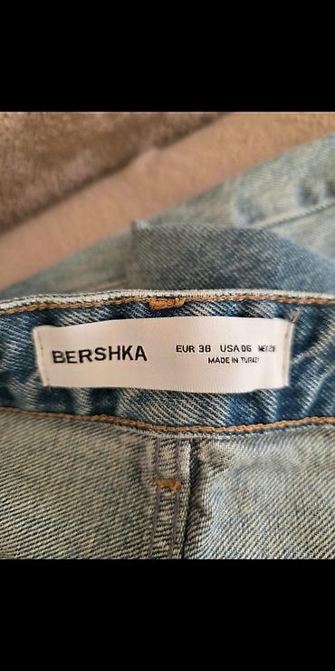 Джинсы, Bershka, цвет - Голубой at lalafo.az — 1 Джинсы, Bershka, цвет - Голубой — 1