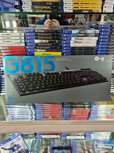 игровые компьютеры: Клавиатура Logitech G815 воплощает в себе игровые технологии