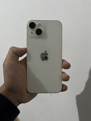 обмен на айфон 7 плюс: IPhone 14 Plus, Колдонулган, 128 ГБ, Ак, Заряддоочу түзүлүш, Коргоочу айнек, Каптама, 77 %