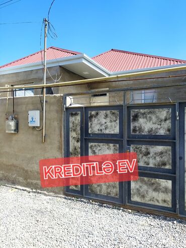binəqədi qəsəbəsində satılan həyət evləri: 3 otaqlı, 75 kv. m, Kredit var, Yeni təmirli