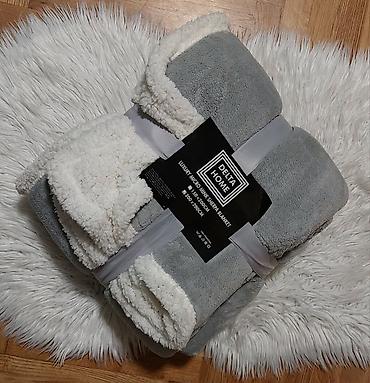 Ćebad i pokrivači: DELTA HOME Luxury Micro Mink-Sherpa ćebe Dimenzija 200x200 - Tip — 10