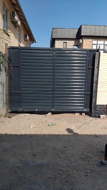 Распашные ворота: Стальные, Механические, Длина: 5 м, BTM, Для частного дома, С калиткой, Оптом, Новый, Бесплатная установка — 25