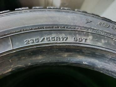 70 17: Шины 235 / 55 / R 17, Зима, Б/у, Комплект, Легковые, Япония, Dunlop — 2