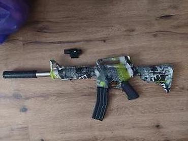 Dečije igračke puške i pištolji: COLT M4 KARABIN NOV PLASTICNA PUSKA ZA DECU VISE BOJA AKCIJA | Cene — 15