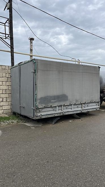 konteyner satıram: Metal konteyner/boks - Material: tam metal karkas, metal qapılar (iki — 4