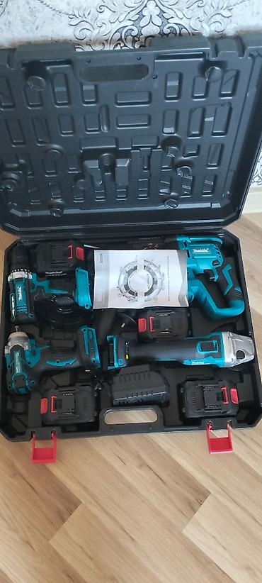 Makita 4lü alət dəsti yeni işləkdir hec bir problemi yoxdur təzədir lalafo.az -da Makita 4lü alət dəsti yeni işləkdir hec bir problemi yoxdur təzədir