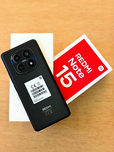 14 pro qiymet: Redmi Note 15 – smartfon - Model: Redmi Note 15 (qutu və cihaz — 1