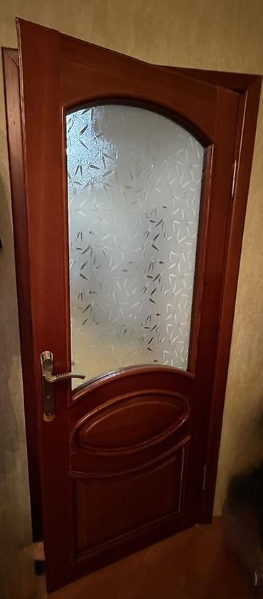 Temiz taxta qapi Suseli qapi En80 uz206 Susesiz qapi en72 uz 220