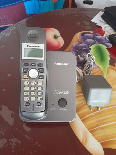 isdemis telefonlar: Stasionar telefon Panasonic, Simsiz, İşlənmiş, Ünvandan götürmə