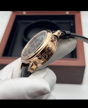 часы lapgo: Классические часы часы, Patek Philippe, Золото, Швейцария, Водонепроницаемые, Мужские, Новый