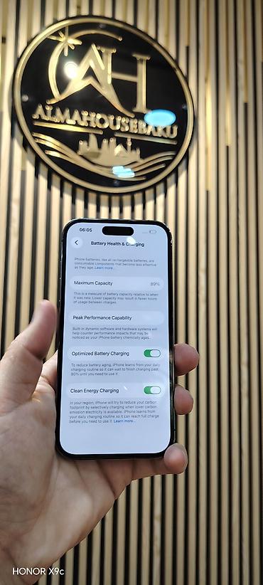 pro controller: IPhone 14 Pro, 128 GB, Deep Purple, Zəmanət, Simsiz şarj, Face ID — 3