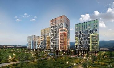 квартира в аренду в оше: 2 комнаты, 55 м², Элитка, 6 этаж, ПСО (под самоотделку)