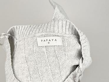 sweter panterka: Papaya, Sweter damski, rozmiar M — 4