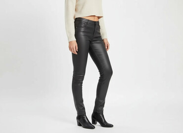 shein sklep buty damskie: Shein, Material trousers for women, size M