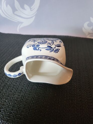 Ostali antikviteti: Bokal za mleko engleski,cvibl mustra Wedgwood iz 70ih. Bokalcic za — 8