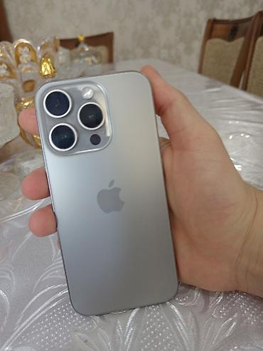 iphone 13 pro max green: IPhone 15 Pro, 128 GB, Gümüşü — 2