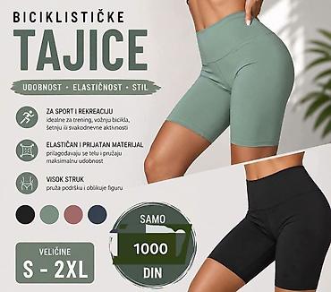 manje vece: Biciklističke likra sa elastiniom za udobnost,elastičnost i stil — 1