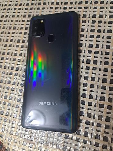 iphone 12 pro max dubai version: Samsung Galaxy A21S, rəng - Qara, Barmaq izi — 5
