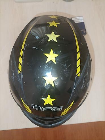 full face kask: DFG 56 Programme motosiklet dəbilqəsi - Tam üzlüq (full-face) dizayn — 4
