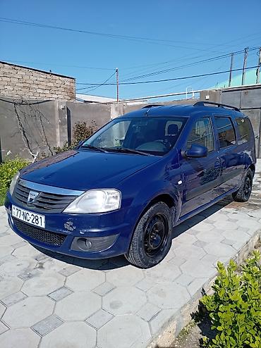 oka satisi: Dacia Logan MCV, göy rəng, Azərbaycan nömrə nişanı 77-NC-281 — 2