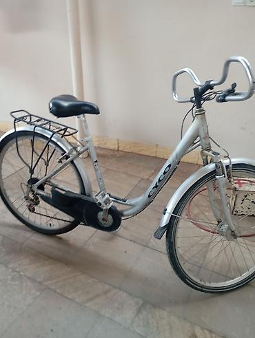 muhərrik velosiped: Şəhər tipli velosiped – CYCLO brendi - Geniş, rahat oturacaq - Aşağı — 1