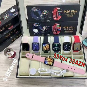 orient saati: AWatch 7 M26 Pro🔥👍55Yox 35Azn 5-15aFevral Satis resmi mağazada