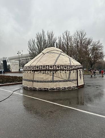 Аренда юрт: Аренда юрты, Каркас Деревянный, 85 баш, Стол, Посуда, С полом — 4