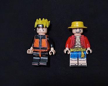 fiqur oyuncaq: Anime temalı mini fiqurlar dəsti - 2 ədəd mini fiqur: Naruto (sarı — 1