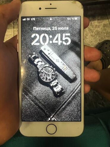 aplle 8: IPhone 8, Б/у, Белый, Зарядное устройство, Чехол, 100 %