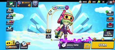 Brawl Stars mobil oyununda yüksək səviyyəli bir hesabı təqdim edirik