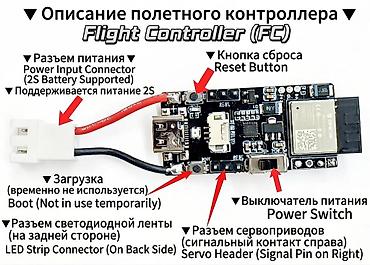 Дроны: Летающая радиоуправляемая «Бабочка» (качественная, с LED-подсветкой на — 5