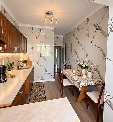 ayar group 3: 3 комнаты, 82 м², Асанбай мкр 106 серия улучшенная, 2 этаж, Евроремонт — 1