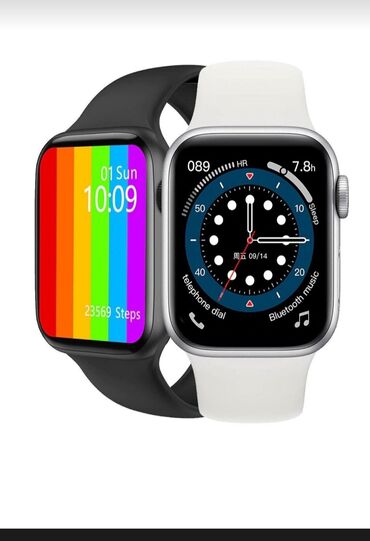 watch 6: Apple watch 6 pro. (W26+) . ela veziyyetde karopqa adapter her