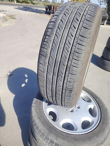 89 tekeri: Mercedes-Benz üçün yüngül lehimli disk və şin komplekti - Disklər — 4