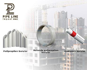 stp boru: HDPE boruların Satışı "Pipe Line İnşaat" Şirkətimiz təmir və tikinti — 7