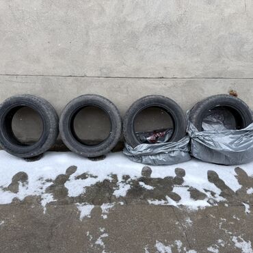 шины разноширокие: Шиналар 215 / 60 / R 17, Кыш, Колдонулган, Комплект, Жеңил унаалар, Жапония, Toyo