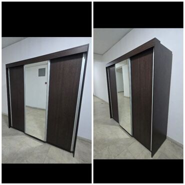 Sifarişlə mebel: İşlənmiş, Kupe, 2 qapılı Düz dolab, Dolab-asılqan
