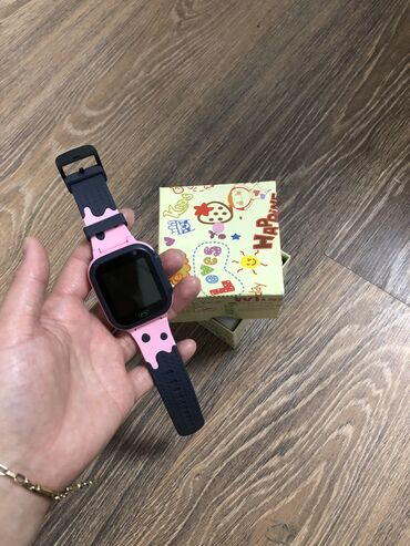 детские часы с gps: Xiaomi, 11T, Новый, цвет - Розовый, 1 SIM