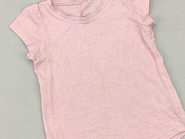 koszulka dla dziewczyny: T-shirt, H&M, 1.5-2 years, 86-92 cm, condition - Fair