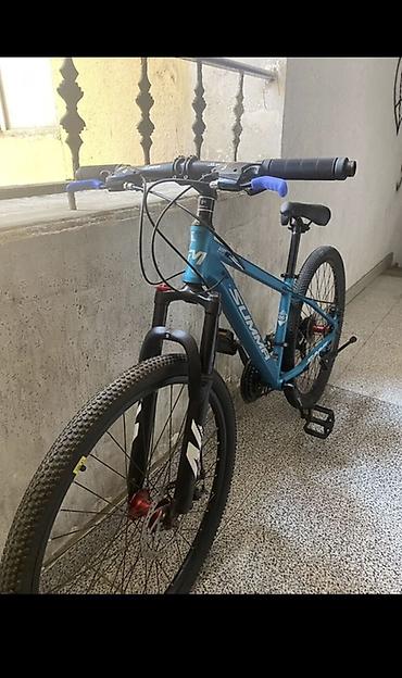 summa velosiped: SUMMA dağ velosipedi - Çərçivə: yüngül alüminium, mavi rəng, “SUMMA” — 3