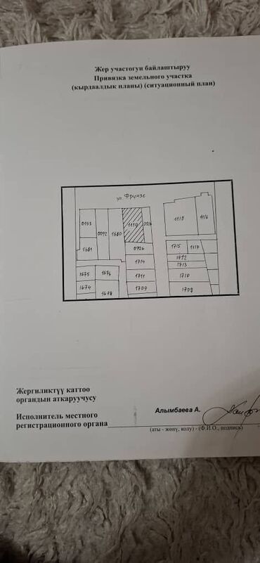 продается орошаемая земля в жайылско районе алтыр будёновка 5 40 гектар цена договорная с довой проблем нету оформление сразу: 13 соток, Красная книга