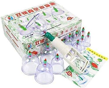 Lepota i zdravlje: Ventuze . CUPPING-fizikalna terapija-akupunktura- čašama Komplet za — 6